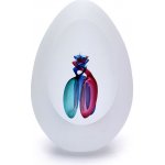 Artcristal Bohemia Broušené těžítko - dekor 06 Barva: Modrá / Růžová / Tyrkysová, Výška: 7 cm – Hledejceny.cz