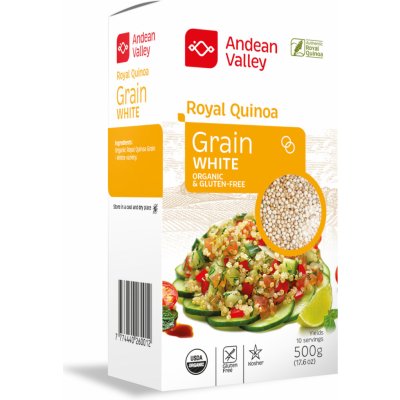 Andean Valley Royal quinoa bílá bio 0,5 kg – Zboží Dáma