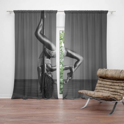 Sablio Závěs Pole dancer: 2ks 140x250cm – Hledejceny.cz