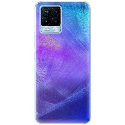 iSaprio silikonové pouzdro Realme 8/Realme 8 Pro Purple Feathers – Zboží Živě
