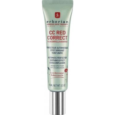 Erborian CC Red Correct Automatic Perfector SPF25 cc krém pro neutralizaci zarudnutí pleti 15 ml – Zboží Dáma