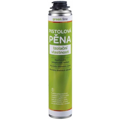 GREEN LINE 40222GR Montážní pěna pistolová nízkoexpanzní 750 ml – HobbyKompas.cz
