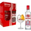 Gin Beefeater Gin 40% 0,7 l (dárkové balení 1 sklenice)