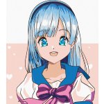zuty Malování podle čísel Anime dívka s mašlí 40 x 50 cm bez rámu a bez vypnutí plátna – Hledejceny.cz