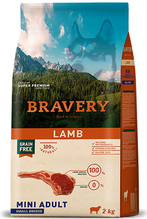 Bravery Adult mini Lamb 2 kg