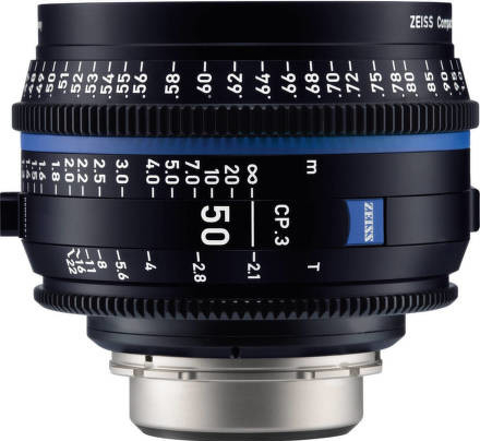 ZEISS Compact Prime CP.3 T* 50mm f/2.1 Nikon