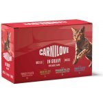 CARNILOVE Cat POUCH GRAVY MULTIPACK 12x 85 g – Hledejceny.cz