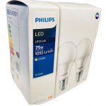 Philips 8719514471115 LED žárovka CorePro E27 10W/75W 1055lm 2700K A60 bílá 2-set – Hledejceny.cz