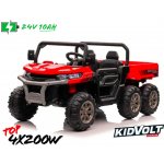 KidVolt FARMER TRUCK červená – Zboží Dáma