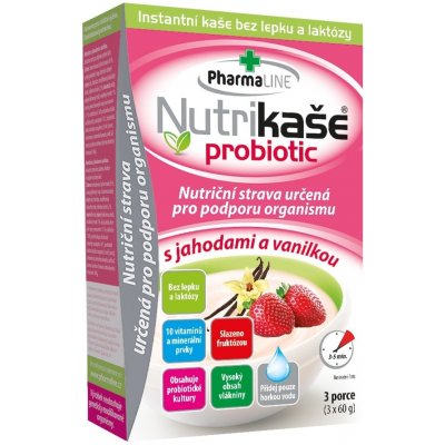 Mogador Nutrikaše probiotic s jah.a vanilkou 180 g