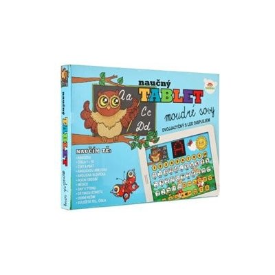 Teddies Moudré sovy naučný tablet dvojjazyčný CZ+AJ – Zboží Dáma