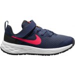 Nike Revolution 6 PSV Velcro běžecké Unisex modré – Zboží Mobilmania