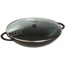 Staub wok se skleněnou poklicí 37cm