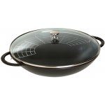 Staub wok se skleněnou poklicí 37cm – Zboží Dáma