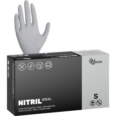 Espeon NITRIL IDEAL nepudrované šedé 100 ks – Zbozi.Blesk.cz