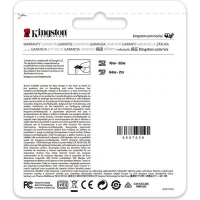 Kingston microSDXC 128 GB SDCG3/128GBSP – Hledejceny.cz