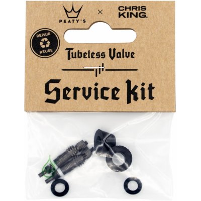Peaty´s Chris King MK 2 Tubeless Valve Service Kit – Zboží Mobilmania