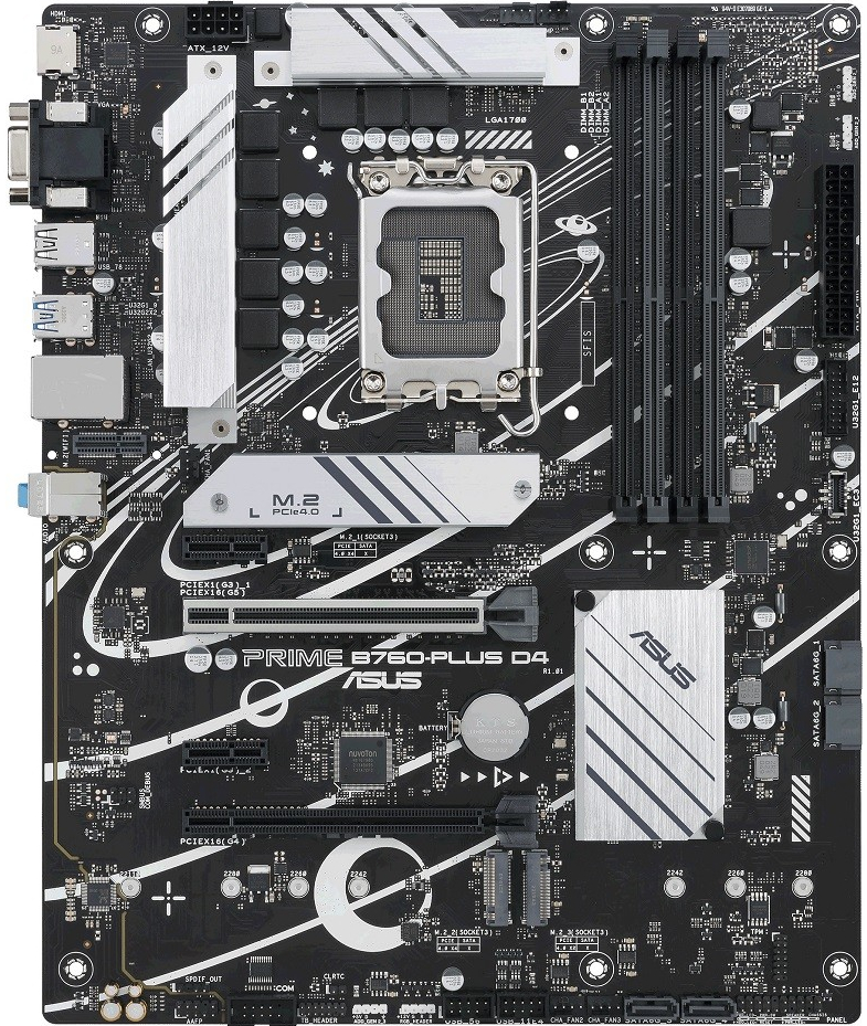 Asus PRIME B760-PLUS D4 90MB1CW0-M1EAY0