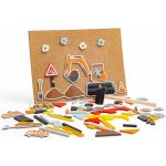 Bigjigs Toys kreativní zatloukací hra Doprava – Zboží Dáma