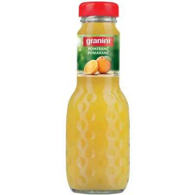 Granini džus pomeranč 100% sklo 200 ml
