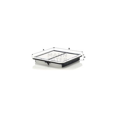 Vzduchový filtr MANN-FILTER C2201 – Hledejceny.cz