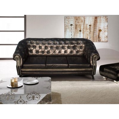 Askont Chesterfield Bristol 3M Antik Black – Zbozi.Blesk.cz