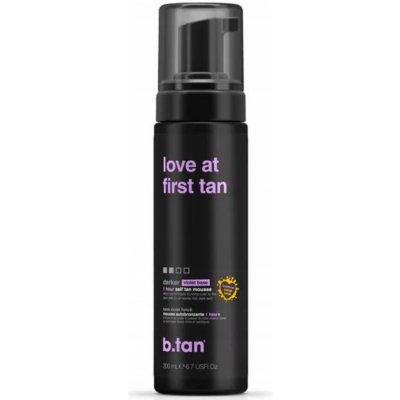 B.Tan Love At First Tan samoopalovací pěna 200 ml – Zbozi.Blesk.cz