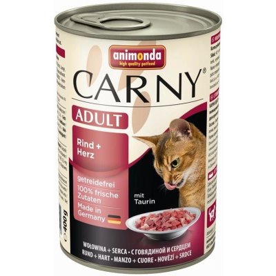 Carny Kitten hovězí & krůtí srdíčka 400 g – Hledejceny.cz