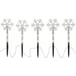 NIPEKO Vločky 25cm LED bat.timer – Hledejceny.cz