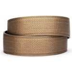 Pásek Kore Essentials kožený nylon tan – Zboží Dáma