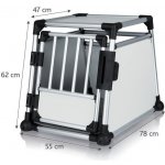 Trixie Hliníková transportná prepravka pre psy do auta 55 x 62 x 78 cm – Zboží Dáma Trixie Hliníková transportná prepravka pre psy do auta 55 x 62 x 78 cm – Zboží Dáma