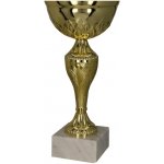 Kovový pohár Zlatý 20 cm 8 cm – Zboží Dáma
