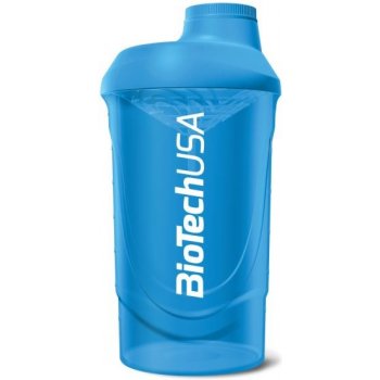 BiotechUSA Biotech Shaker Wave modrý 600 ml