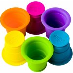 Fat Brain Toys přísavkové kelímky Suction Kupz – Zboží Dáma