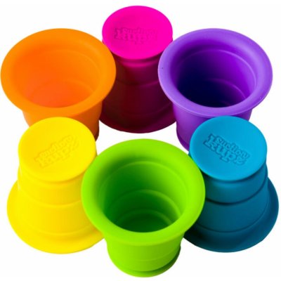 Fat Brain Toys přísavkové kelímky Suction Kupz – Zboží Dáma