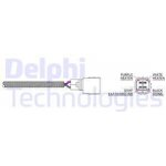 Lambda sonda DELPHI ES20059-12B1