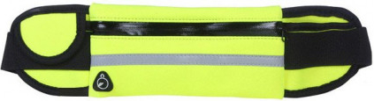 Pouzdro MG Ultimate Running Belt běžecké opasek s držákem pro láhev a sluchátka, zelené