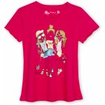 Wolf dívčí tričko růžová sytě – Sleviste.cz