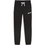 Puma teplákové kalhoty Ess+ Script 679350 černá Regular fit – Sleviste.cz