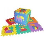 OEM puzzle Moje první zvířátka 15x15x1,2cm 6ks MPZ – Zboží Dáma