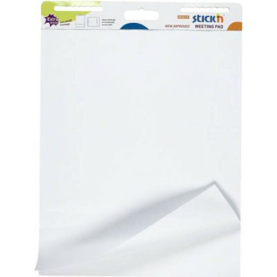 Stick´n Samolepicí flipchart Stick´n by Hopax - bílá / 30 listů – Hledejceny.cz