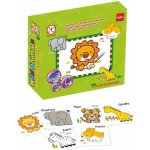 Mac Toys Vybarvovací puzzle zvířata – Hledejceny.cz