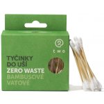 Twocosmetics Bambusové Vatové tyčinky ZeroWaste, kompostovatelné, 100 ks – Zbozi.Blesk.cz