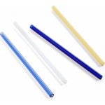 HAY Skleněná brčka Sip Straight set 4 ks – Zboží Dáma