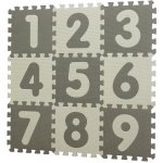 Baby Dan hrací podložka Puzzle Dusty Grey 9 ks – Zboží Mobilmania