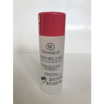 Dermacol Odorless Nail Polish Remover odlakovač na nehty bez zápachu 120 ml