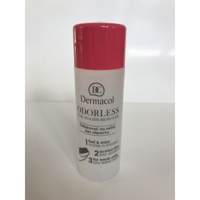 Dermacol Odorless Nail Polish Remover odlakovač na nehty bez zápachu 120 ml – Zbozi.Blesk.cz