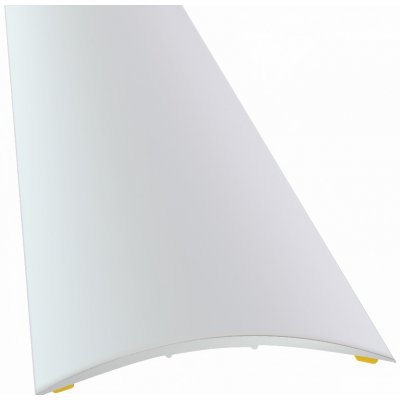 Bukoma Přechodová lišta samolepící, oblouček, 40mm Elox stříbro 0,9 m – Zboží Mobilmania