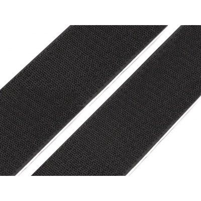 Suchý zip háček samolepicí šíře 50 mm černá – Hledejceny.cz