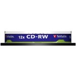 Verbatim CD-RW 700MB 12x, SERL, spindle, 10ks (43480) – Hledejceny.cz